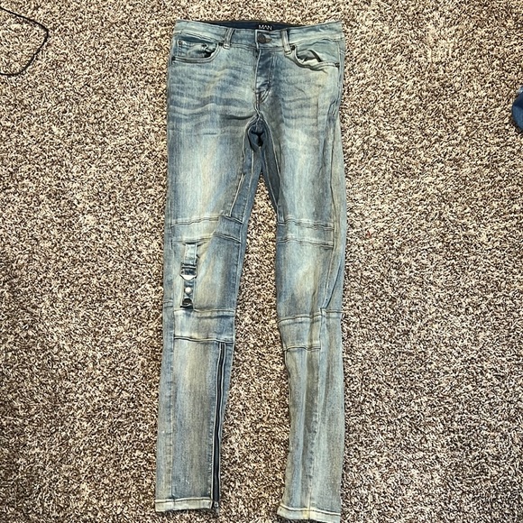 Skinny Biker Jeans